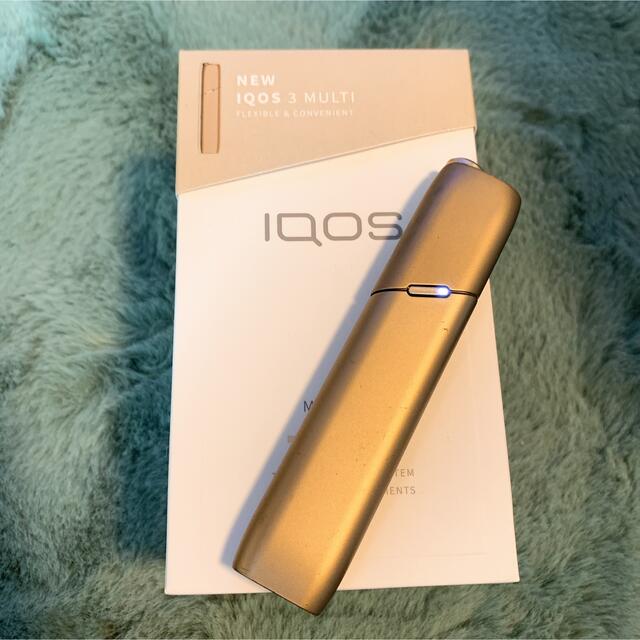 iQOS3 MULTI アイコス マルチ ゴールド 金 箱あり 全てあり