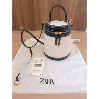 ザラ(ZARA)のちーちゃんさん専用　ZARA コントラストボックスバッグ(ショルダーバッグ)