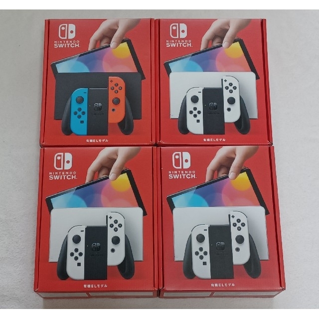 新品 NintendoSwitch本体 有機ELモデル   4台