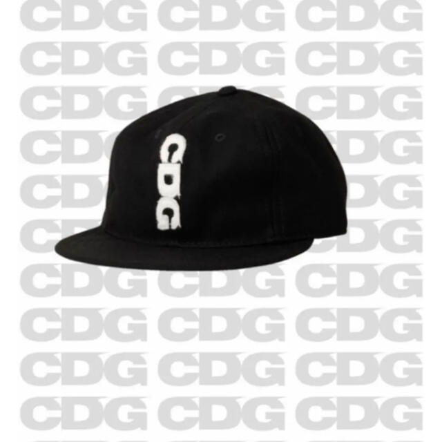 メンズコムデギャルソン　CDG キャップ　縦ロゴ