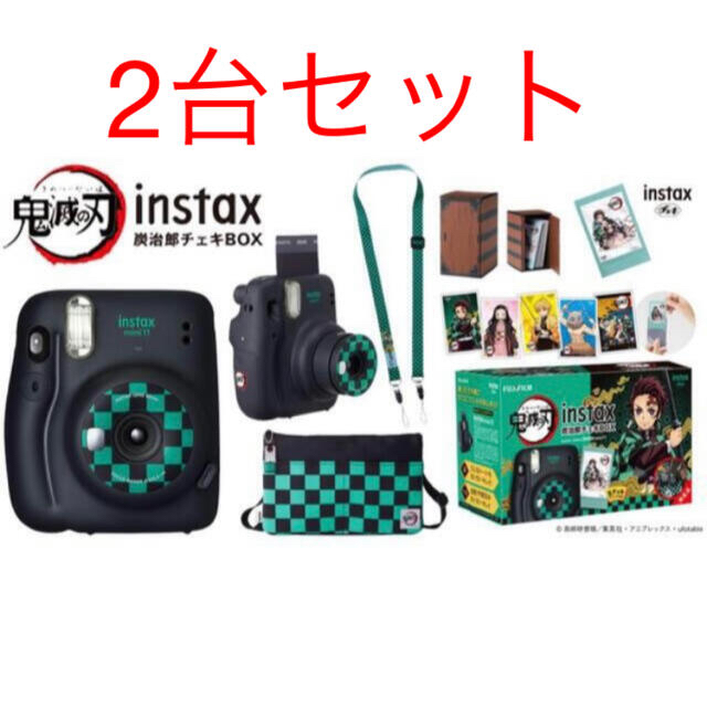 鬼滅の刃 炭治郎チェキBOX チェキ インスタントカメラ　2台セット