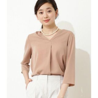 ナチュラルビューティーベーシック(NATURAL BEAUTY BASIC)の訳あり* NATURAL BEAUTY BASIC[洗える]七分袖ブラウス(シャツ/ブラウス(長袖/七分))