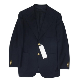 最新・限定通販 コモリ　テーラードジャケット　M〜Lサイズ　濃いグレー　綿100%　軽量　美品 テーラードジャケット