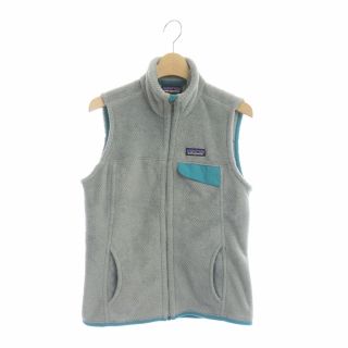 パタゴニア(patagonia)のパタゴニア 25445リツールフルベスト 胸ポケット S グレー あさぎ色(ベスト/ジレ)