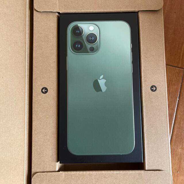 iPhone 13 pro max 128GB アルパイングリーン　simフリー