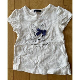 プティマイン(petit main)のmou jon jon Tシャツ(Tシャツ/カットソー)