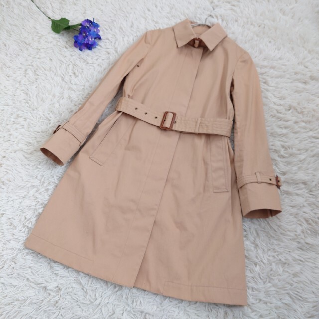 美品✨ 23区 トレンチコート ベルト付き ベージュ 38 M-