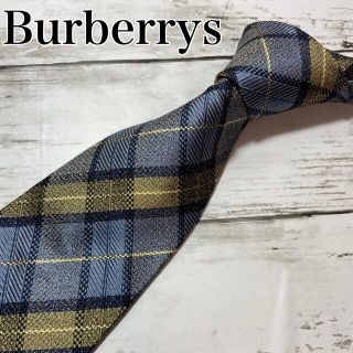 バーバリー(BURBERRY)の美品　Burberry オールド　バーバリー　ネクタイ　90年　旧タグ　チェック(ネクタイ)