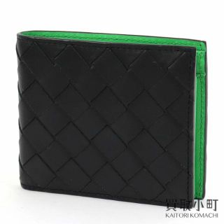 ボッテガ(Bottega Veneta) 折り財布(メンズ)(グリーン・カーキ/緑色系 ...