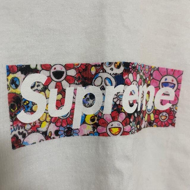 Supreme 村上隆 COVID19 Relief Box Logo Tee