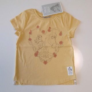 コドモビームス(こども ビームス)の新品 北欧 WHEAT ディズニーコラボ ベルのTシャツ 2Y デンマーク(Tシャツ/カットソー)