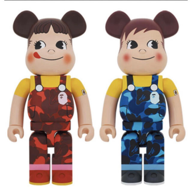 BE＠RBRICK BAPE×ペコちゃん&ポコちゃん1000% 2体セット