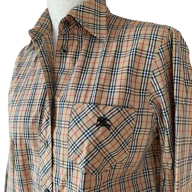BURBERRY - バーバリーズ ノバチェック 長袖シャツ ベージュ