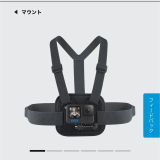 ゴープロ(GoPro)のGoPro チェスティー(ビデオカメラ)