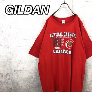 ギルタン(GILDAN)の希少 90s ギルダン Tシャツ ビッグプリント ビッグシルエット 美品(Tシャツ/カットソー(半袖/袖なし))