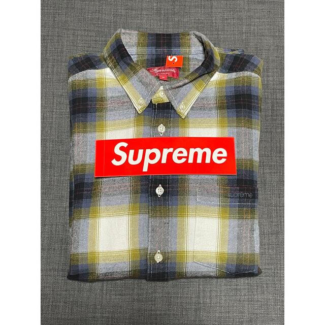 Supreme   M Supreme Brushed Plaid Flannel Shirt 新品の通販 by ART