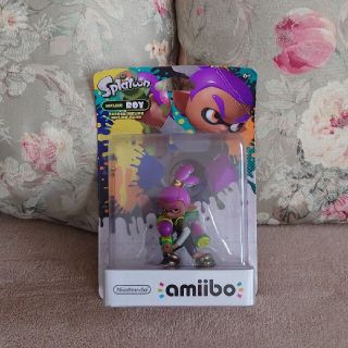 スプラトゥーン2 amiibo 3個 ジオラマキット 缶バッジ ガール ボーイ