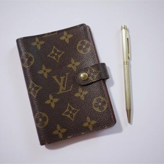LOUIS VUITTON - ルイヴィトン 手帳カバー モノグラムLOUIS VUITTON