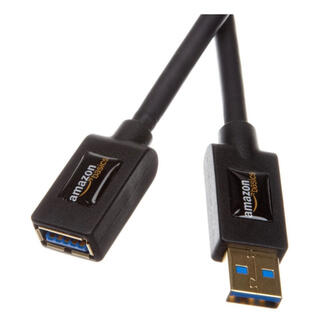 Amazonベーシック USB3.0延長ケーブル 3.0m オス-メスケーブル(映像用ケーブル)