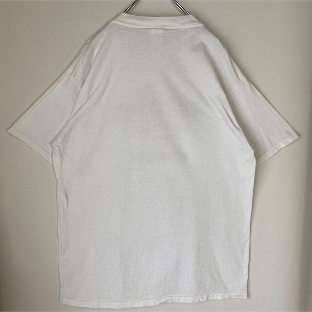 ハードロックカフェ Tシャツ　ビッグロゴ　古着　ホワイト  USA製　90s メンズのトップス(Tシャツ/カットソー(半袖/袖なし))の商品写真