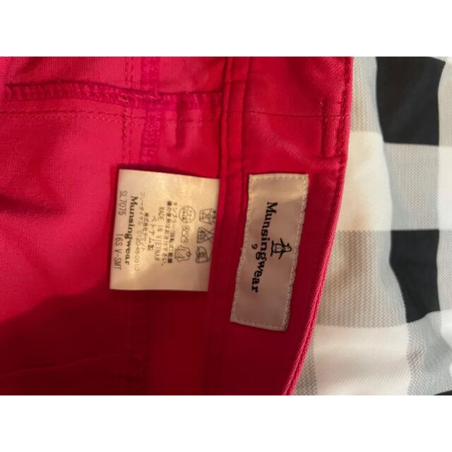 Munsingwear(マンシングウェア)のマンシングウェア　ゴルフ　スカート　ピンク スポーツ/アウトドアのゴルフ(ウエア)の商品写真