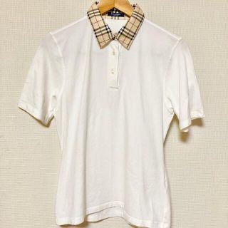 バーバリー(BURBERRY)のBURBERRY♡襟付きカットソー(カットソー(半袖/袖なし))