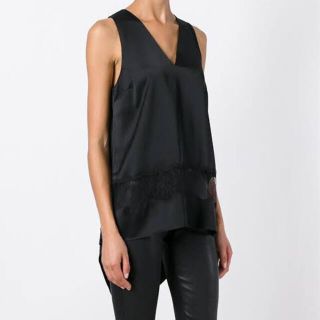 アレキサンダーワン(Alexander Wang)の【お値下げ不可】Alexander Wang シルクブラウス(シャツ/ブラウス(半袖/袖なし))