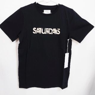 サタデーズサーフニューヨークシティー(SATURDAYS SURF NYC)の【S】サタデーズニューヨークシティ/半袖Tシャツ/Exclude/黒(Tシャツ/カットソー(半袖/袖なし))