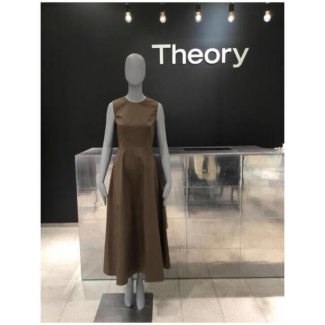 Theory 19aw ワンピース カーキ