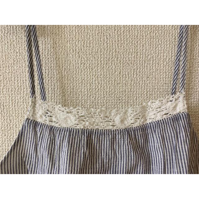 GAP Kids(ギャップキッズ)の◻︎GAP Kids◻︎ ⭐︎☆ストライプレースキャミソール⭐︎ キッズ/ベビー/マタニティのキッズ服男の子用(90cm~)(その他)の商品写真