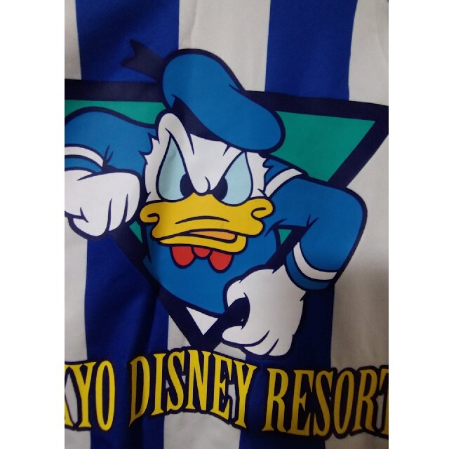 Disney(ディズニー)のドナルド　ストライプTシャツ レディースのトップス(Tシャツ(半袖/袖なし))の商品写真