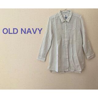 オールドネイビー(Old Navy)の〰︎◻︎OLD NAVY☆ストライプシャツワンピース◻︎〰︎(ワンピース)