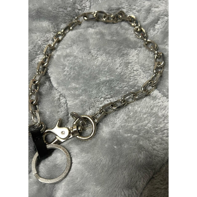 Maison Martin Margiela(マルタンマルジェラ)のOur legacy Ladon matte nickel ネックレス メンズのアクセサリー(ネックレス)の商品写真