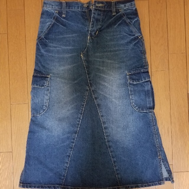 デニムスカート レディースのスカート(ロングスカート)の商品写真