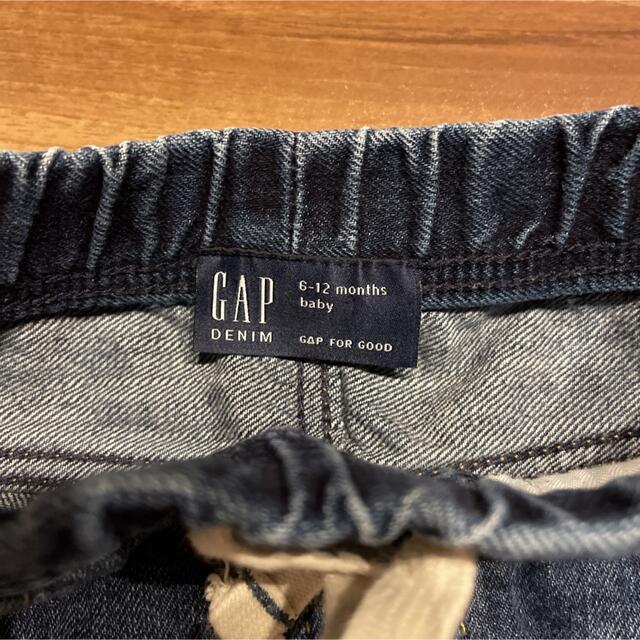 babyGAP(ベビーギャップ)の80センチ　GAP  デニムショートパンツ キッズ/ベビー/マタニティのベビー服(~85cm)(パンツ)の商品写真