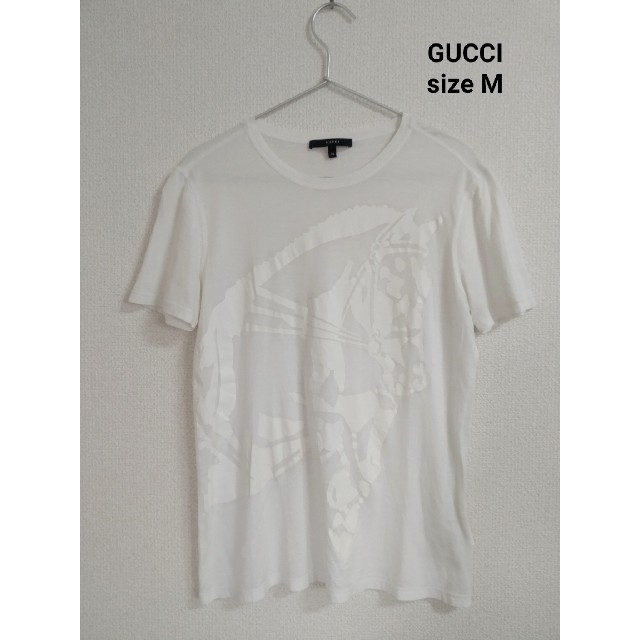 【激安セール】 Gucci - GUCCI Tシャツ Tシャツ+カットソー(半袖+袖なし)
