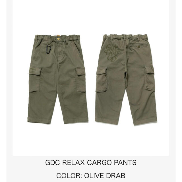 GDC RELAX CARGO PANTS Girls Don't Cryワークパンツ/カーゴパンツ