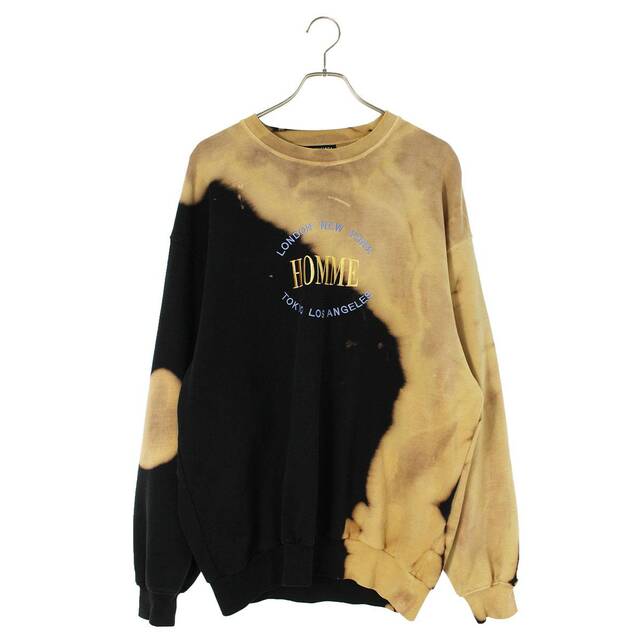 爆買い!】 Balenciaga S メンズ ブリーチ加工HOMME刺繍オーバーサイズ