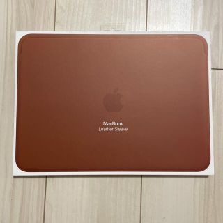 アップル(Apple)のMacbook 12inch Leather Sleeve(ノートPC)