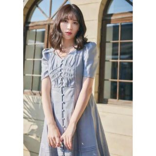 ハーリップトゥ(Her lip to)のTime After Time Scalloped Dress herlipto(ロングワンピース/マキシワンピース)