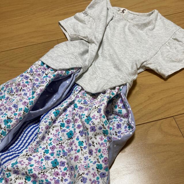 Chocola(ショコラ)のchocola ワンピース　キッズ　120cm キッズ/ベビー/マタニティのキッズ服女の子用(90cm~)(ワンピース)の商品写真