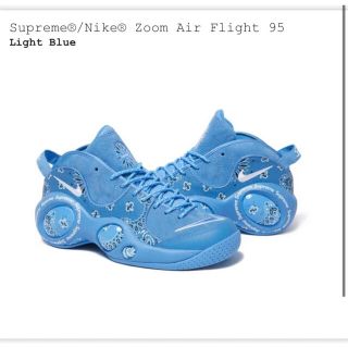 シュプリーム(Supreme)のSupreme Nike Zoom Air Flight Blue 27cm(スニーカー)