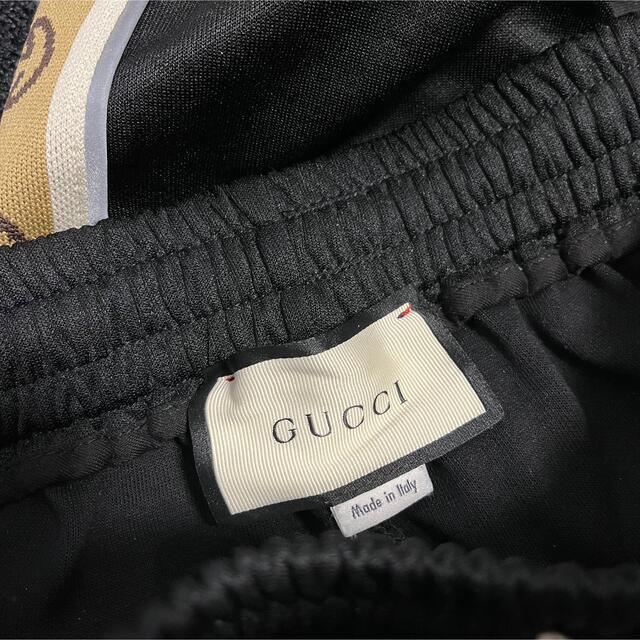 GUCCI - GUCCI ルーズ テクニカルジャージー ジョギングパンツの GUCCI - GUCCI ルーズ テクニカルジャージー ジョギングパンツの