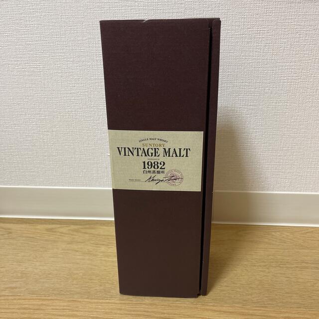 白州蒸馏所1982年、VINTAGE MALT 、新品、未開封。