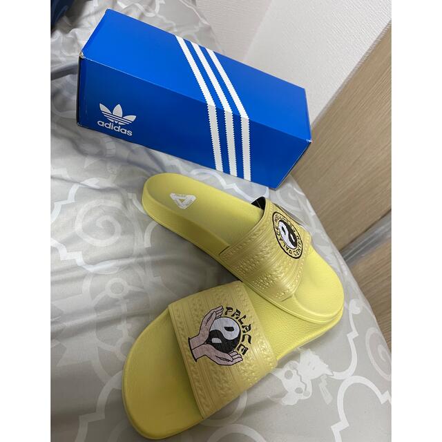 PALACE x ADIDAS SLIDES "Yellow"