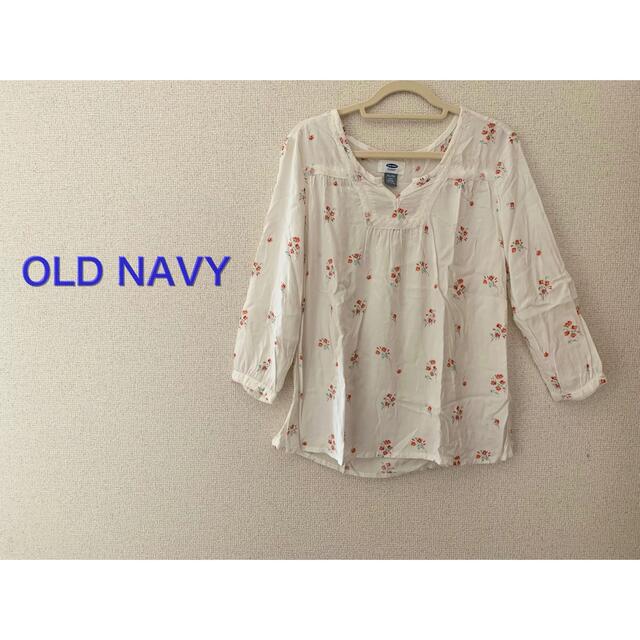 Old Navy(オールドネイビー)の☆OLD NAVY☆ 橤フラワープリントブラウス橤 キッズ/ベビー/マタニティのキッズ服女の子用(90cm~)(ブラウス)の商品写真