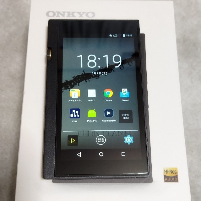 ポータブルプレーヤー美品 ONKYO DP-X1(B)