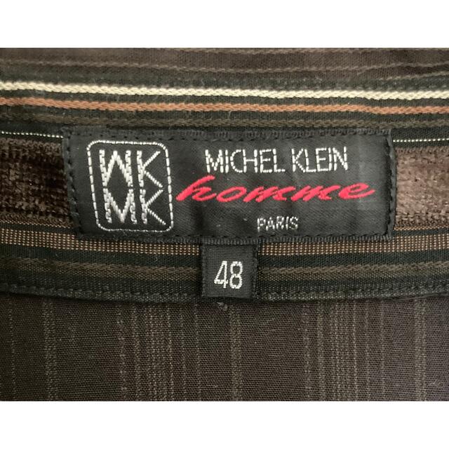 MK MICHEL KLEIN homme(エムケーミッシェルクランオム)の【MICHEL KLEIN homme】メンズ 半袖シャツ メンズのトップス(シャツ)の商品写真