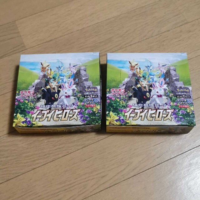 ポケモン - ポケモンカード イーブイヒーローズ 2box 60パックの通販 by ボンクレ's shop｜ポケモンならラクマ