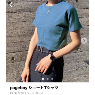 ページボーイ(PAGEBOY)のpageboy  ショート　Tシャツ(Tシャツ(半袖/袖なし))